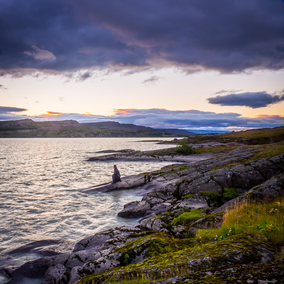 Evening at the Lake - Lagarfljot