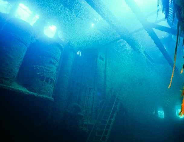 Engine Room - Fujikawa Maru