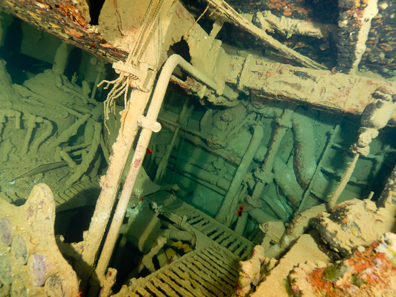 Engine-room - Hoyo Maru